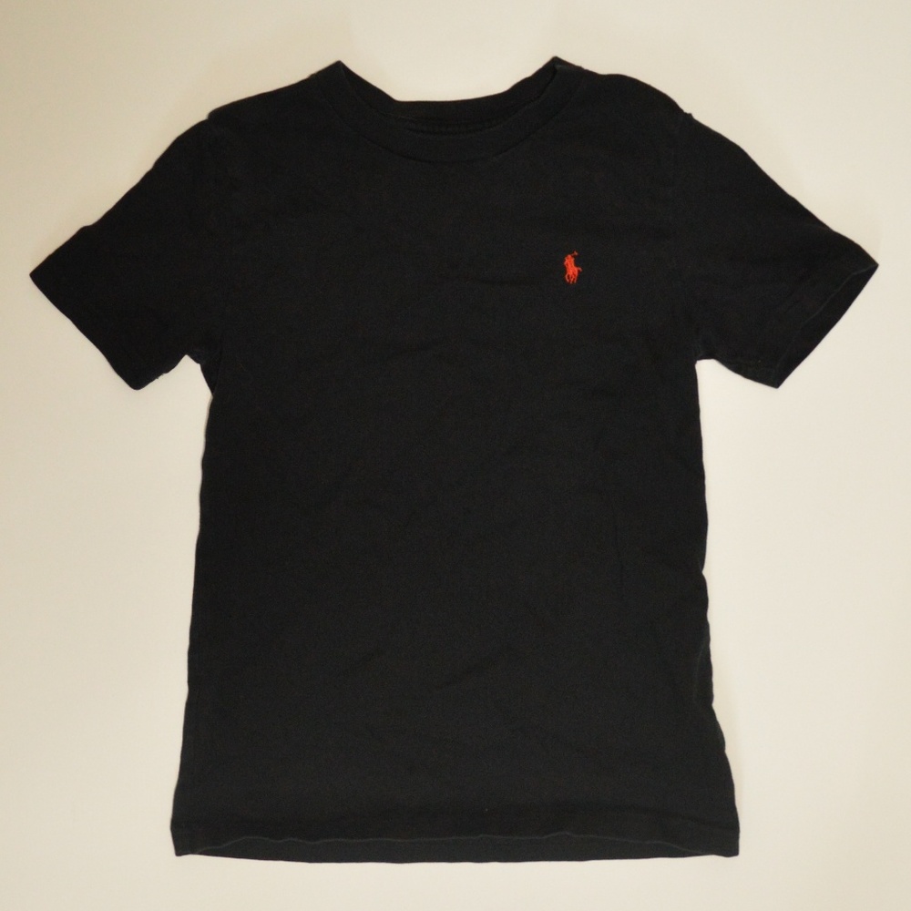 Polo Boys Black Logo Shirt Red Horsemen